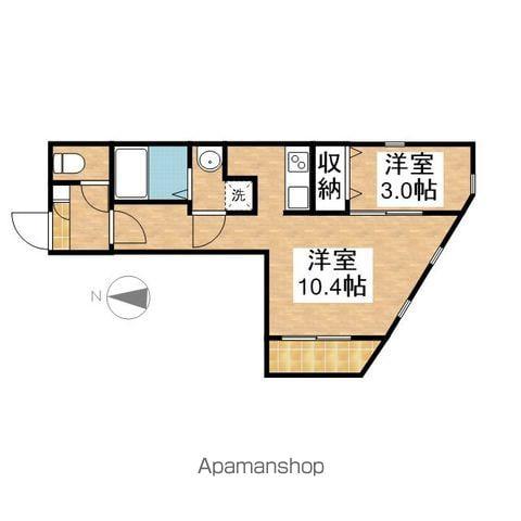 CHERIM LUCE 新瑞橋(1LDK/1階)の間取り写真