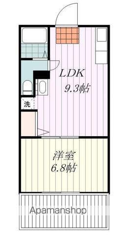 パークテラス東山(1LDK/2階)の間取り写真