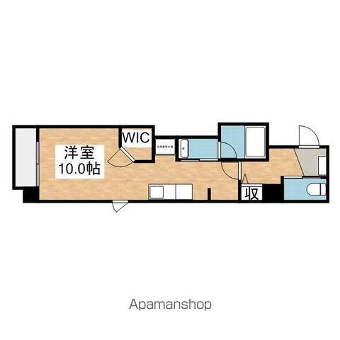 シティライフ御器所(ワンルーム/4階)の間取り写真