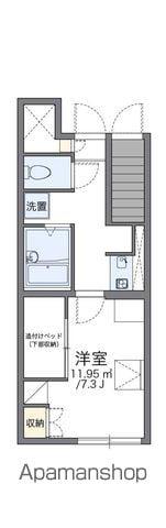 レオパレスSAKURAGI Ⅰ(1K/1階)の間取り写真