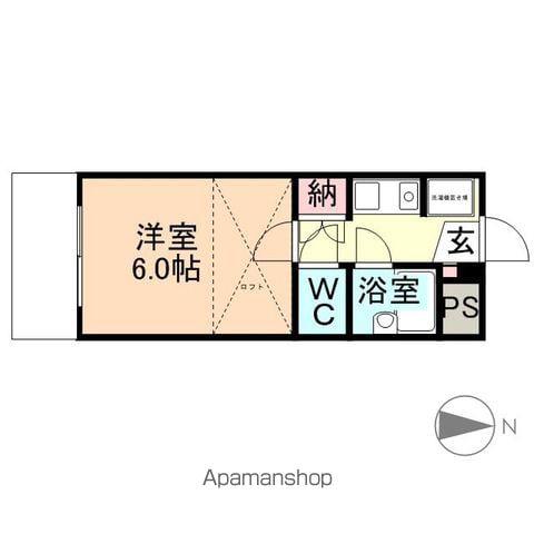 リブワーク大泉(1K/2階)の間取り写真