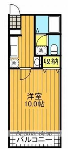 アーバンハイツ(1K/2階)の間取り写真
