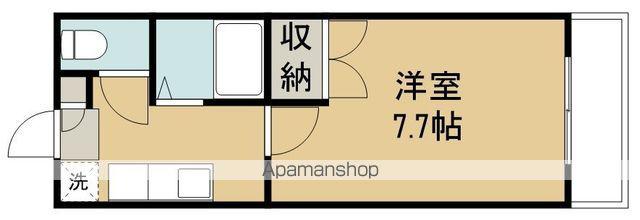 タウンズ元町Ⅰ(1K/1階)の間取り写真