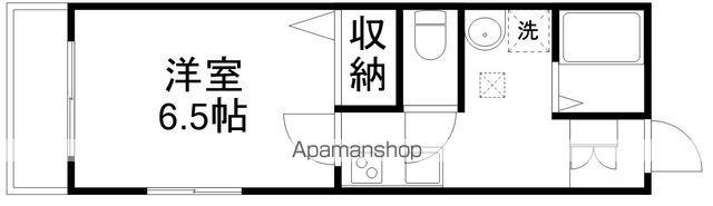 メゾンF&K吉祥寺(1K/1階)の間取り写真