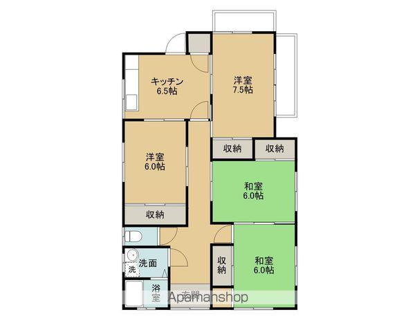紀州鉄道 御坊駅 徒歩50分 1階建 築42年(4DK)の間取り写真