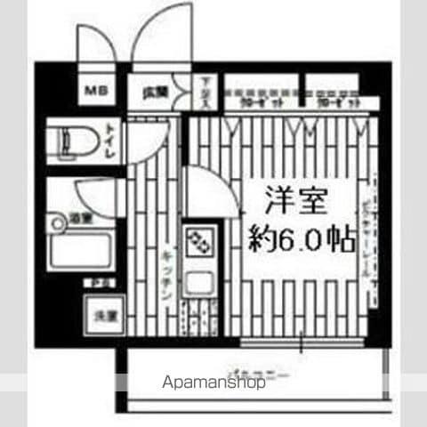 ステージファースト新中野 2階階 間取り