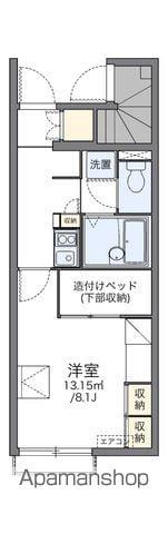 レオパレススピカ(1K/1階)の間取り写真