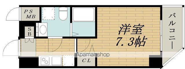 エグゼ新大阪南(1K/8階)の間取り写真