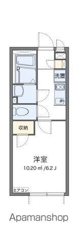レオネクストルーチェ(1K/2階)の間取り写真