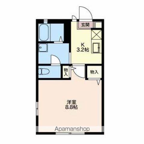 マルシェMIMURA A(1K/2階)の間取り写真