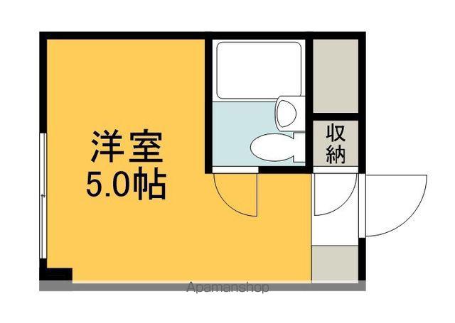 リヴァージュ広瀬北(ワンルーム/12階)の間取り写真
