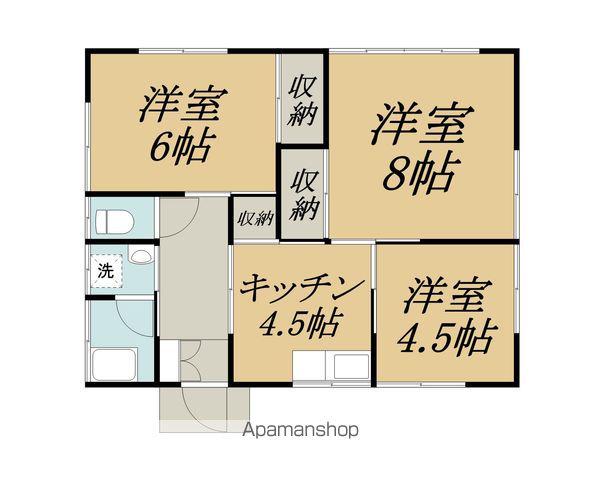 飯田線 伊那市駅 徒歩14分 1階建 築42年(3K)の間取り写真