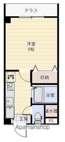 コーポ275(1K/2階)の間取り写真
