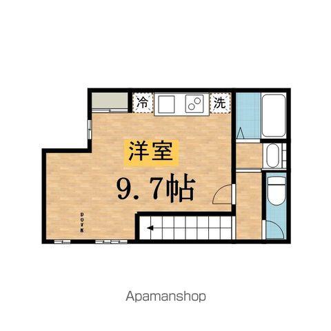 NBKコート(1K/3階)の間取り写真