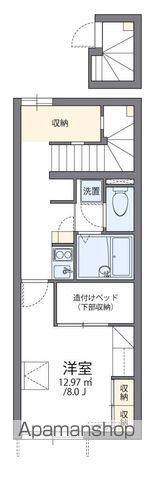 レオパレスサンライフ五十嵐(1K/2階)の間取り写真