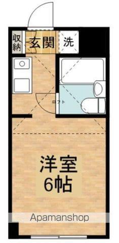 ノーブルイズミ(ワンルーム/3階)の間取り写真