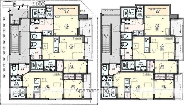 KLEIS新高島平(1K/1階)の間取り写真