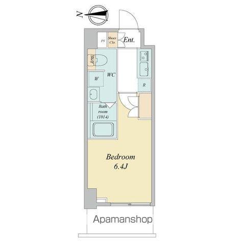 LIME RESIDENCE KAWAGUCHI イースト(1K/2階)の間取り写真