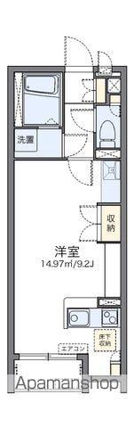 レオネクストサンタ(ワンルーム/1階)の間取り写真