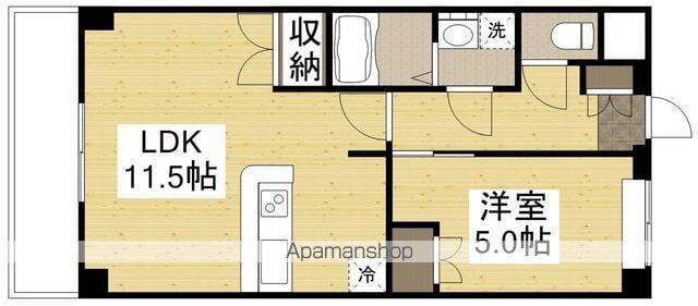 ロイヤル藤Ⅱ(1LDK/1階)の間取り写真