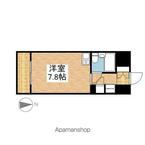 KOMODOKASA MIWA(ワンルーム/7階)の間取り写真