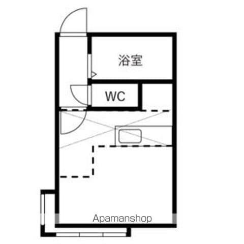 メルヘン平岸壱番館(ワンルーム/3階)の間取り写真