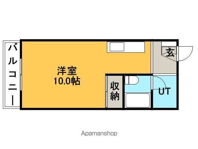 レジデンス前田(1K/2階)の間取り写真
