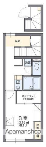 レオパレスHANZAN(1K/2階)の間取り写真
