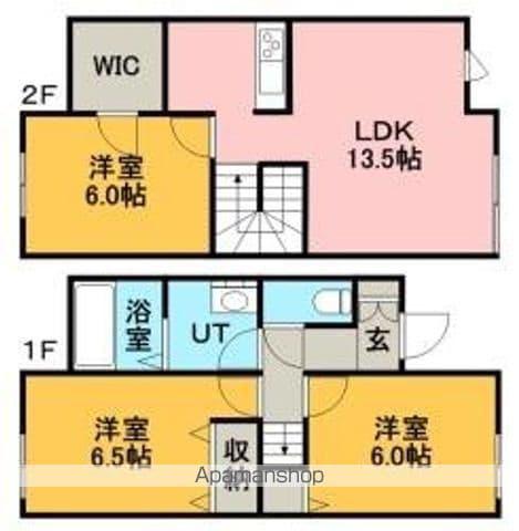 クオリー(3LDK)の間取り写真
