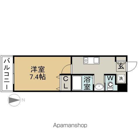 A・CITY守山小幡(1K/4階)の間取り写真