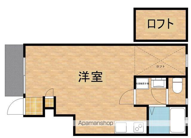 BOB HOUSE(ワンルーム/1階)の間取り写真