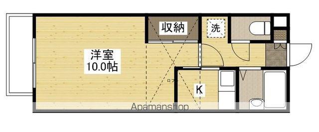 コンフォル井口(1K/2階)の間取り写真