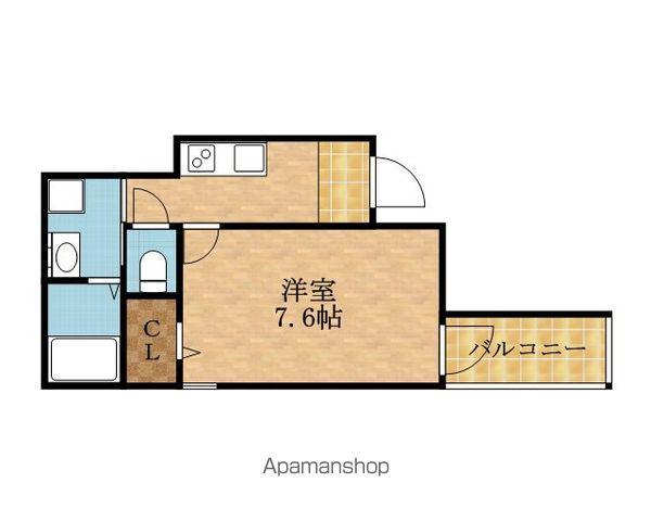 フジパレス今福西Ⅱ番館(1K/3階)の間取り写真