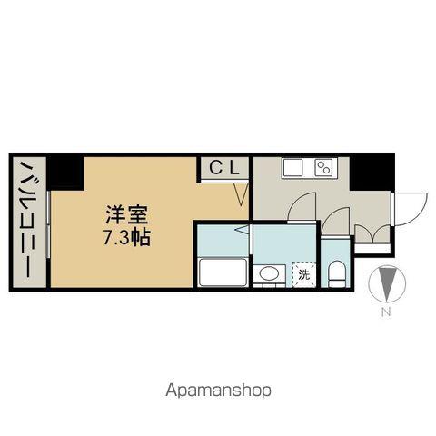 エスリード大須アヴェニュー(1K/6階)の間取り写真