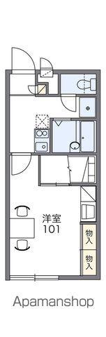 レオパレスインター古賀(1K/1階)の間取り写真