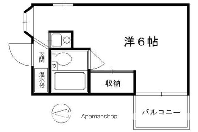 資貴豊小路(ワンルーム/2階)の間取り写真