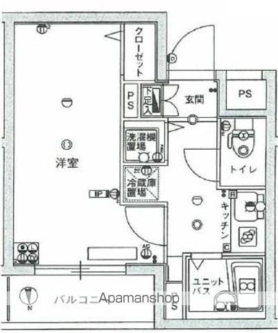 スカイコート池袋西弐番館 1階階 間取り