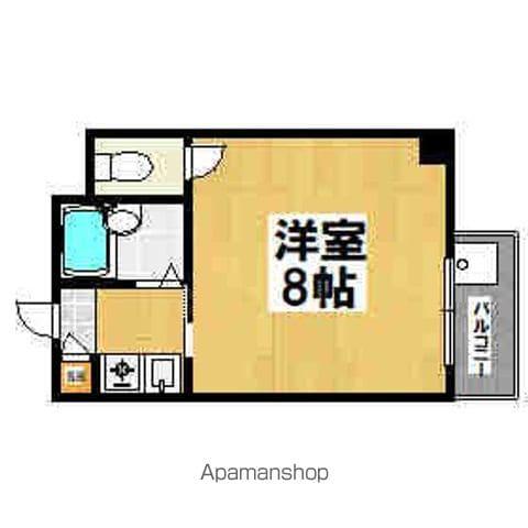 エクセル長池(1K/2階)の間取り写真