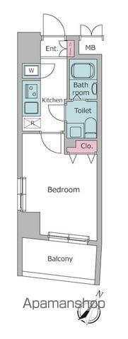 レジディア日本橋人形町2(1K/5階)の間取り写真