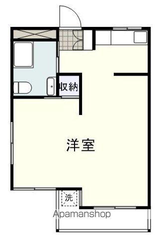 グランディール住吉(ワンルーム/4階)の間取り写真