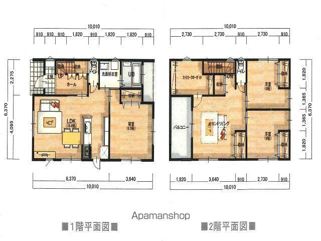 東北本線 二本松駅 徒歩13分 2階建 築5年(4LDK)の間取り写真