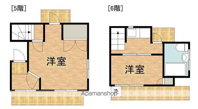 第2小野ビル(2K/5階)の間取り写真