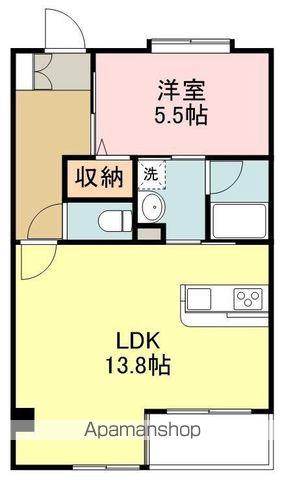 レヴァンテ(1LDK/9階)の間取り写真