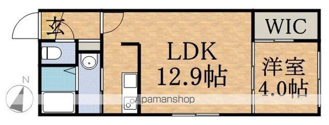 RAGUSA N5W17 A(1LDK/5階)の間取り写真