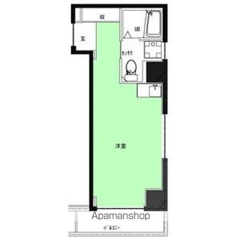 ドール丸の内(1K/5階)の間取り写真