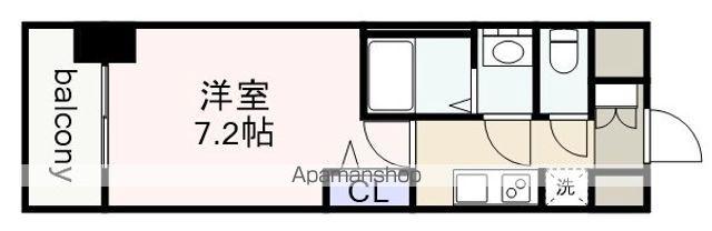 アドバンス名古屋アウリィ(1K/11階)の間取り写真