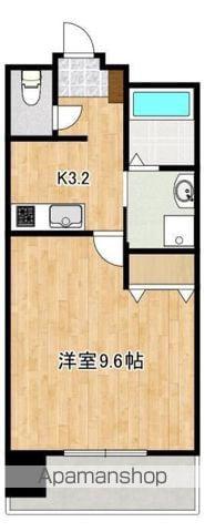 クロノス42新町Ⅴ(1K/2階)の間取り写真
