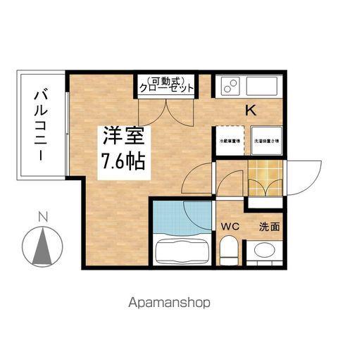 ライブコート丸の内(ワンルーム/12階)の間取り写真