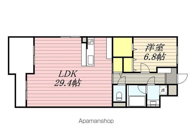LIEBEN HEIM KAGA(1LDK/3階)の間取り写真