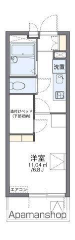 レオパレス辻町(1K/4階)の間取り写真